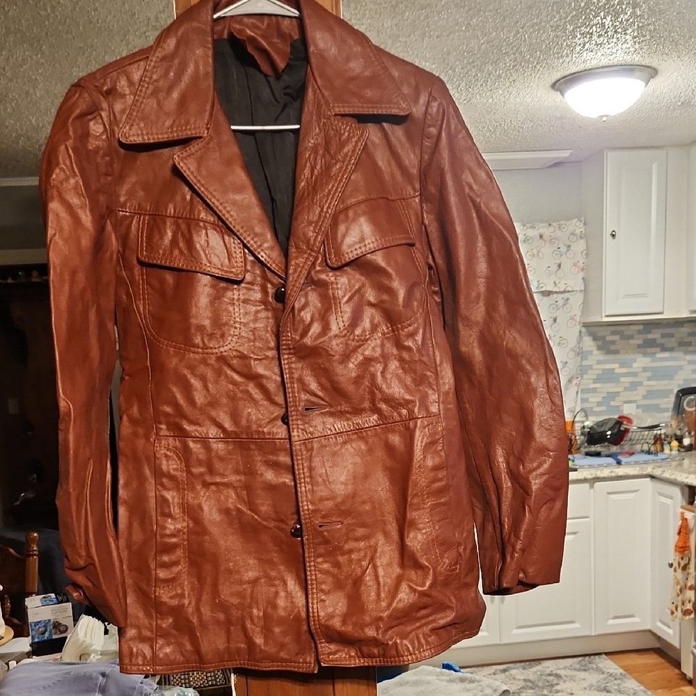 Brown Leather Jacket